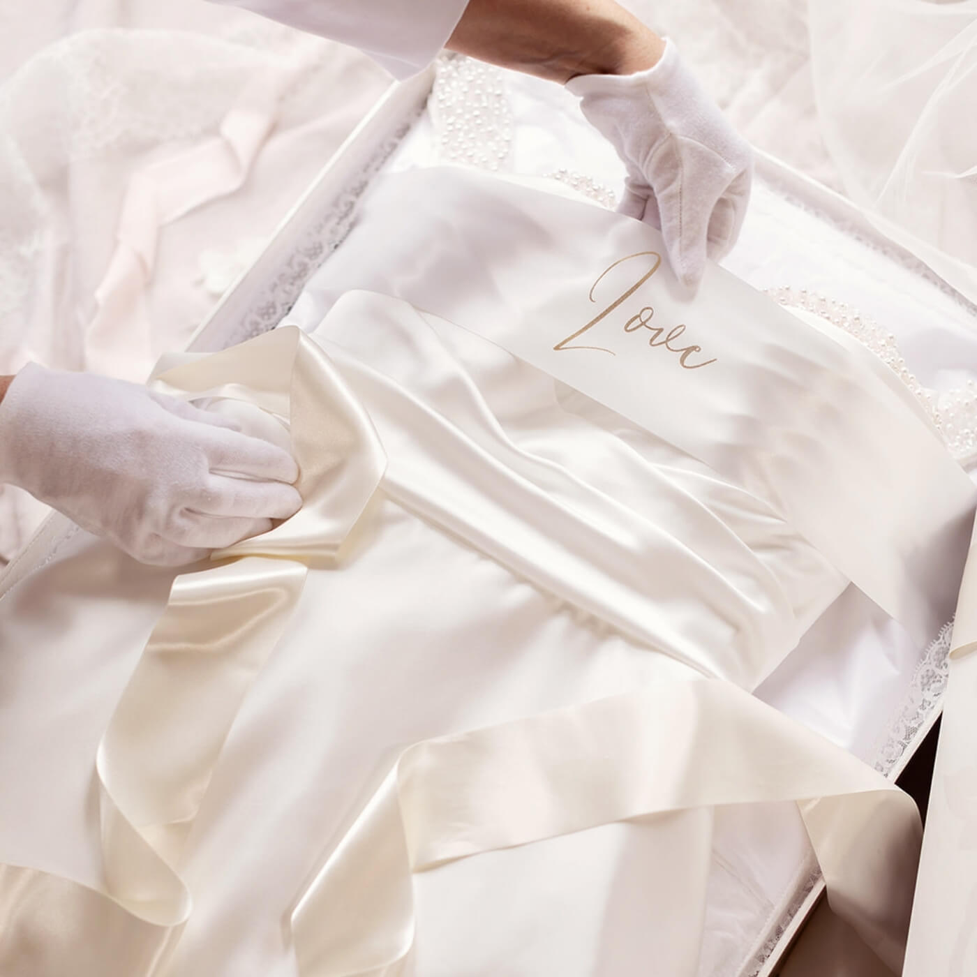 Crystal Dual-Occasion Wedding Dress Cleaning Service