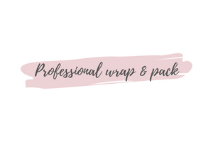 Professional wrap & pack