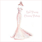 Priority Wedding Dress Cleaning Package - Opal