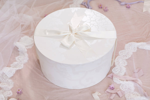 Wedding Fascinator Hat Box The Dress Cleaning Company